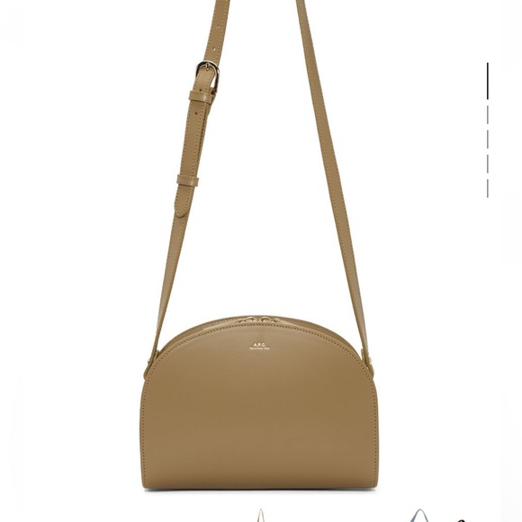 APC Demi Lune Bag in Beige, lightly used - Picture 6 of 6